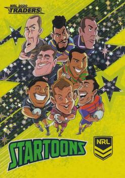 2020 NRL Traders - Startoons Yellow #STY 05 Group A Front